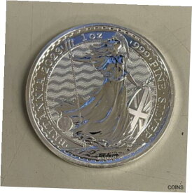 【極美品/品質保証書付】 アンティークコイン コイン 金貨 銀貨 [送料無料] 2023 Silver Great Britain 1 oz Silver Britannia Coin .999 Fine