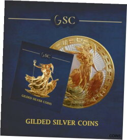 【極美品/品質保証書付】 アンティークコイン コイン 金貨 銀貨 [送料無料] 2019 Silver 1 Oz .999 Gilded Britannia Oriental Coin Edition
