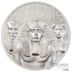 【極美品/品質保証書付】 アンティークコイン コイン 金貨 銀貨 [送料無料] LEGACY OF THE PHARAOHS 1 Oz Silver Coin 5$ Cook Islands 2022