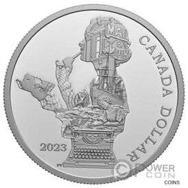 【極美品/品質保証書付】 アンティークコイン コイン 金貨 銀貨 [送料無料] KATHLEEN KIT COLEMAN Pioneer Journalist Silver Coin 1$ Canada 2023