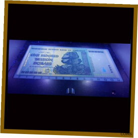 【極美品/品質保証書付】 アンティークコイン コイン 金貨 銀貨 [送料無料] ZIM Zimbabwe 100 Trillion 1 Banknote Note AA 2008 P-91 UNC UV Authentic COA