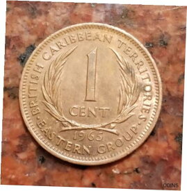 【極美品/品質保証書付】 アンティークコイン 硬貨 1965 BRITISH CARIBBEAN TERRITORIES 1 CENT COIN - #A9658 [送料無料] #ocf-wr-013259-344