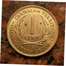 【極美品/品質保証書付】 アンティークコイン 硬貨 1965 BRITISH CARIBBEAN TERRITORIES GROUP 1 CENT COIN - #A5206 [送料無料] #ocf-wr-013259-448