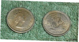 【極美品/品質保証書付】 アンティークコイン 硬貨 RFM 30406 World Coins British Caribbean Territories 1958 10 Cents Eastern Group [送料無料] #ocf-wr-013259-774