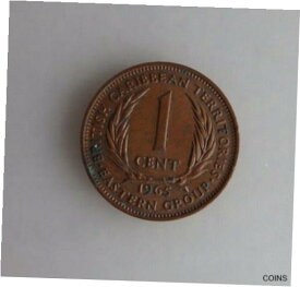 【極美品/品質保証書付】 アンティークコイン 硬貨 1965 British Caribbean Territories 1 Cent Elizabeth II (85356) - [送料無料] #oof-wr-013259-905