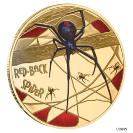 【極美品/品質保証書付】 アンティークコイン 金貨 1 x 5 oz 2020 Gold Red Back Spider with Certificate and Box for Sale- [送料無料] #gof-wr-013308-1413