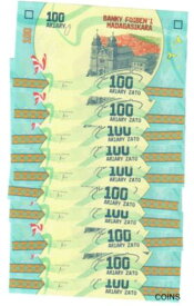 【極美品/品質保証書付】 アンティークコイン 硬貨 Madagascar 10x 100 Ariary 2017 UNC [送料無料] #oof-wr-013365-2068