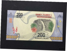 【極美品/品質保証書付】 アンティークコイン 硬貨 Madagascar 1000 Ariary (2017) P100 Banknote paper money - UNC [送料無料] #oof-wr-013365-2350