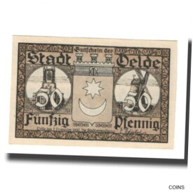 【極美品/品質保証書付】 アンティークコイン コイン 金貨 銀貨 [送料無料] [#669895] Banknote, Germany, Oelde Stadt, 50 Pfennig, personnage 2, 1920, 1920-1