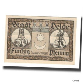 【極美品/品質保証書付】 アンティークコイン コイン 金貨 銀貨 [送料無料] [#669894] Banknote, Germany, Oelde Stadt, 50 Pfennig, personnage 1, 1920, 1920-1