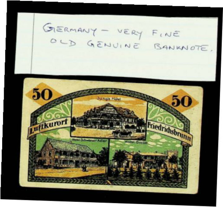 アンティークコイン コイン 金貨 銀貨 [送料無料] [#351325] Banknote, Germany, Sachsen