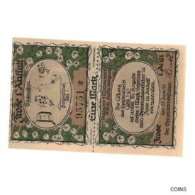 【極美品/品質保証書付】 アンティークコイン コイン 金貨 銀貨 [送料無料] [#326241] Banknote, Germany, Frose Gemeinde, 50 Pfennig, personnage, 1921, 1921-