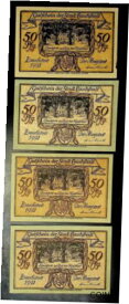 【極美品/品質保証書付】 アンティークコイン コイン 金貨 銀貨 [送料無料] 1921 Germany LAUENSTEIN 50 Phennig Banknote / Notgeld
