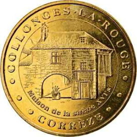 【極美品/品質保証書付】 アンティークコイン コイン 金貨 銀貨 [送料無料] [#912684] France, Token, Touristic token, Collonges la-Rouge - Maison de la