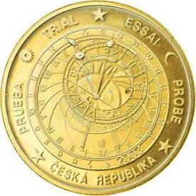 【極美品/品質保証書付】 アンティークコイン コイン 金貨 銀貨 [送料無料] [#913414] Czech Republic, 50 Euro Cent, 2003, unofficial private coin, MS(63)