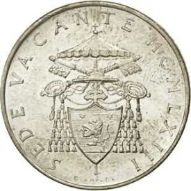 【極美品/品質保証書付】 アンティークコイン コイン 金貨 銀貨 [送料無料] [#43568] VATICAN CITY, 500 Lire, 1963, KM #75, MS(63), Silver, 29.3, 11.00