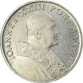 【極美品/品質保証書付】 アンティークコイン コイン 金貨 銀貨 [送料無料] [#901647] Coin, VATICAN CITY, John XXIII, 5 Lire, 1962, MS(63), Aluminum, KM:69