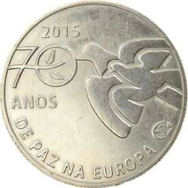 【極美品/品質保証書付】 アンティークコイン コイン 金貨 銀貨 [送料無料] [#916215] Portugal, 2-1/2 Euro, 70 ans de Paix en Europe, 2015, MS(60-62)