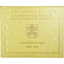 【極美品/品質保証書付】 アンティークコイン コイン 金貨 銀貨 [送料無料] [#781257] Vatican, Set, 2009, Benoit XVI, MS(65-70)