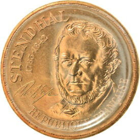 【極美品/品質保証書付】 アンティークコイン コイン 金貨 銀貨 [送料無料] [#856407] Coin, France, Stendhal, 10 Francs, 1983, Paris, FDC, MS(65-70)