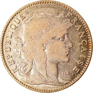 アンティークコイン コイン 金貨 銀貨 [送料無料] [#874553] Coin France Marianne 10 Francs 1907 Paris EF(40-45) Goldのサムネイル