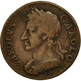 【極美品/品質保証書付】 アンティークコイン コイン 金貨 銀貨 [送料無料] [#451648] Great Britain, Charles II, Farthing, 1675, VF(30-35), Copper, KM:436.1