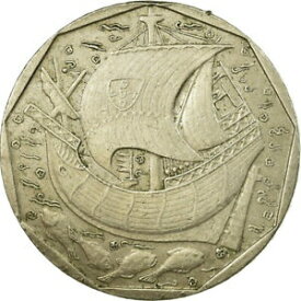 【極美品/品質保証書付】 アンティークコイン コイン 金貨 銀貨 [送料無料] [#729008] Coin, Portugal, 50 Escudos, 1988, VF(20-25), Copper-nickel, KM:636