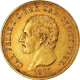 【極美品/品質保証書付】 アンティークコイン 硬貨 [#489716] Coin, ITALIAN STATES, SARDINIA, Carlo Felice, 80 Lire, 1826, Torino [送料無料] #ocf-wr-3162-2798