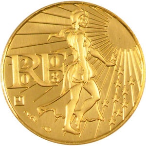 アンティークコイン コイン 金貨 銀貨 [送料無料] [#58237] FRANCE 100 Euro 2008 Paris KM #1536 MS(65-70) Gold 15 3.14のサムネイル