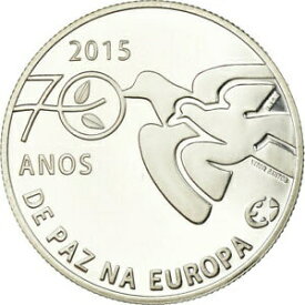 【極美品/品質保証書付】 アンティークコイン 硬貨 [#780521] Portugal, 2.5 EURO, 70 ans de Paix en Europe, 2015, Proof, MS(65-70) [送料無料] #oof-wr-3163-157