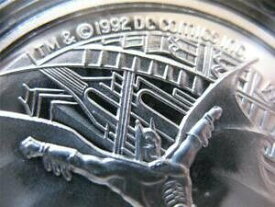 【極美品/品質保証書付】 アンティークコイン コイン 金貨 銀貨 [送料無料] 1-OZ.PURE SILVER 1992 DC COMICS VERY RARE BATMAN RETURNS COIN MINT#3635 BOX+GOLD