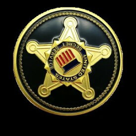 【極美品/品質保証書付】 アンティークコイン 金貨 United States Secret Service USSS Seal of the US President Challenge Coin GOLD [送料無料] #gcf-wr-3186-165