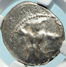 【極美品/品質保証書付】 アンティークコイン コイン 金貨 銀貨 [送料無料] CITIUM Kition CYPRUS Authentic Ancient Silver Greek Coin HERCULES NGC i83837