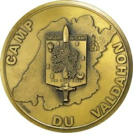 【極美品/品質保証書付】 アンティークコイン コイン 金貨 銀貨 [送料無料] [#551579] France, Medal, Camp du Valdahon, Groupement Militaire, Delsart