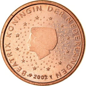 【極美品/品質保証書付】 アンティークコイン コイン 金貨 銀貨 [送料無料] [#765496] Netherlands, Euro Cent, 2002, EF(40-45), Copper Plated Steel, KM:234