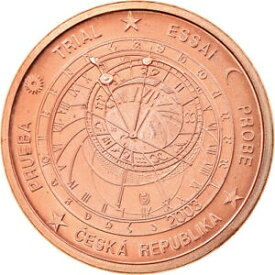 【極美品/品質保証書付】 アンティークコイン コイン 金貨 銀貨 [送料無料] [#913419] Czech Republic, Euro Cent, 2003, unofficial private coin, MS(63)