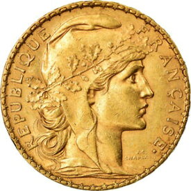 【極美品/品質保証書付】 アンティークコイン コイン 金貨 銀貨 [送料無料] [#881526] Coin, France, Marianne, 20 Francs, 1901, Paris, AU(55-58), Gold