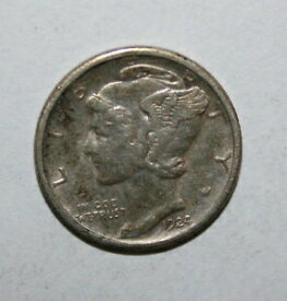 【極美品/品質保証書付】 アンティークコイン 銀貨 1924 S MERCURY SILVER DIME D11 [送料無料] #sof-wr-3306-100