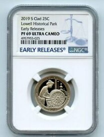 【極美品/品質保証書付】 アンティークコイン 硬貨 2019 S 25C Clad Frank Church River Quarter NGC PF69UCAM Early Releases [送料無料] #oot-wr-3361-2333