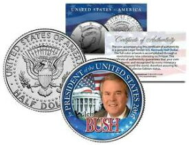 【極美品/品質保証書付】 アンティークコイン 硬貨 JEB BUSH FOR PRESIDENT Campaign 2016 Colorized JFK Half Dollar Coin WHITE HOUSE [送料無料] #ocf-wr-3365-1696