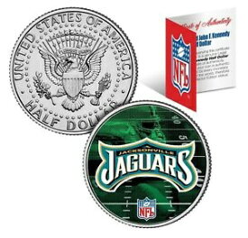 【極美品/品質保証書付】 アンティークコイン 硬貨 JACKSONVILLE JAGUARS Field JFK Half Dollar U.S. Colorized Coin * NFL Licensed * [送料無料] #ocf-wr-3365-2258