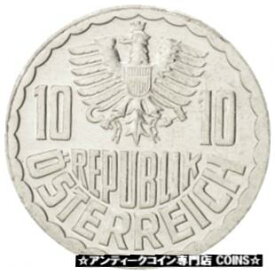 【極美品/品質保証書付】 アンティークコイン コイン 金貨 銀貨 [送料無料] [#39389] Austria, 10 Groschen, 1990, Vienna, MS(63), Aluminum, KM:2878