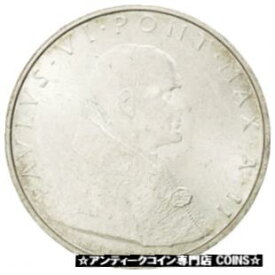【極美品/品質保証書付】 アンティークコイン コイン 金貨 銀貨 [送料無料] [#14279] VATICAN CITY, 500 Lire, 1964, KM #83.2, MS(60-62), Silver, 29.3, 11.03