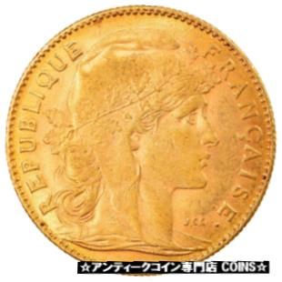アンティークコイン コイン 金貨 銀貨 [送料無料] [#895322] Coin France Marianne 10 Francs 1911 Paris AU(50-53) Goldのサムネイル
