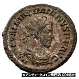 【極美品/品質保証書付】 アンティークコイン 硬貨 [#60780] Maximianus, Antoninianus, AU(50-53), Billon, Cohen #604, 3.80 [送料無料] #oof-wr-3380-1684