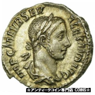 アンティークコイン コイン 金貨 銀貨 [送料無料] [#61443] Coin Severus Alexander Denarius Roma AU(55-58) Silver Cohen:325のサムネイル