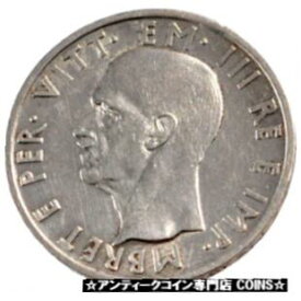【極美品/品質保証書付】 アンティークコイン コイン 金貨 銀貨 [送料無料] [#71075] ALBANIA, 5 Lek, 1939, Rome, KM #33, MS(60-62), Silver, 4.97