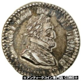 【極美品/品質保証書付】 アンティークコイン コイン 金貨 銀貨 [送料無料] [#875780] France, Medal, Louis XVIII, Quinaire, Henri IV, History, MS(60-62)