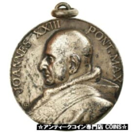 【極美品/品質保証書付】 アンティークコイン コイン 金貨 銀貨 [送料無料] [#5831] Vatican, Medal, Le Pape Jean XXIII, Religions & beliefs, AU(50-53)