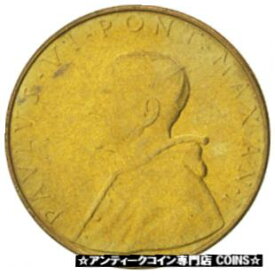 【極美品/品質保証書付】 アンティークコイン コイン 金貨 銀貨 [送料無料] [#87840] VATICAN CITY, 20 Lire, 1963, KM #80.1, MS(63), Aluminum-Bronze, 21.25